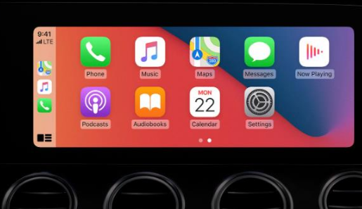 绥宁apple维修网点分享如何将iPhone连接到CarPlay 